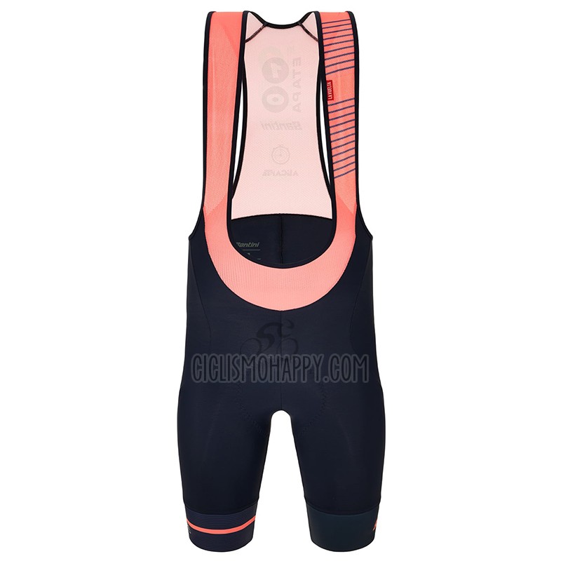 Vuelta Espana Cycling Jersey Bib Short 2022 Men Short Sleeve Red Purple